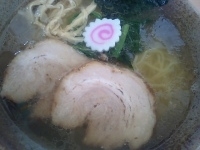 「塩ラーメン（600円）」@ニ升屋の写真