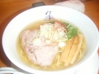 「塩らーめん（太麺）」@麺処 みどりの写真