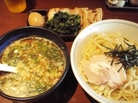 「眞司つけめん+大盛り（330g） 【1,100円+無料】」@つけめん 眞司の写真