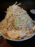 「ラーメン大 800円（ニンニク・カラメ）」@ラーメン二郎 武蔵小杉店の写真