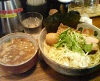 「特製つけめん」@つけ麺 椿の写真