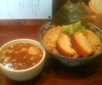 「特製つけ麺（大盛）」@中華そば 旋の写真