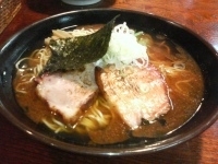 「海老出汁醤油+豚+大盛」@喜元門 本店の写真