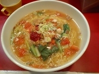 「トマトラーメン」@ジャカルタラーメンの写真