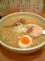 「味噌ラーメン（730円）+玉子（半個）（ランチサービス）」@札幌らーめん 北の大地の写真