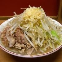 「ラーメン ヤサイニンニク」@ラーメン二郎 高田馬場店の写真