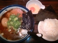「味玉らーめん&卵かけごはん」@とうかんやの写真