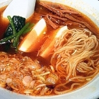 「スパイシーそばカレー風味 （600円）」@インディアン 池上店の写真