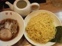 「正油つけめん（大盛りサービス）￥700」@卯月の写真