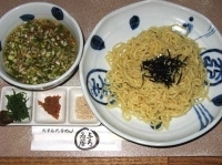 「梅しそつけ麺 750円」@与ろゐ屋の写真