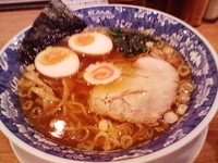「しょう油らー麺味玉入り（濃い口）」@麺屋 楼蘭 梅田店の写真