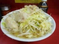 「小（ニンニクヤサイアブラ）」@ラーメン二郎 桜台駅前店の写真