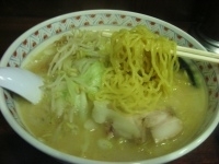 「おやじ麺（味噌味） + 餃子」@北海道らーめん おやじ 町田店の写真