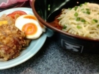 「黒酢入り冷しラーメン980円」@万世麺店 有楽町店の写真