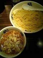 「冷みぞれつけそば」@麺屋武蔵 武骨外伝の写真