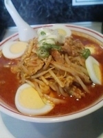 「味噌卵麺850円」@蒙古タンメン 中本 亀戸店の写真