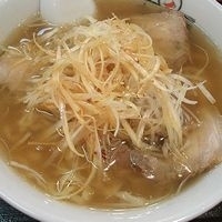 「ねぎラーメン」@喜多方ラーメン 坂内 汐留シティセンター店の写真