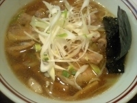 「鴨らー麺+キャラメルパフェ（900円+480円）」@麺カフェ ダボハウスの写真