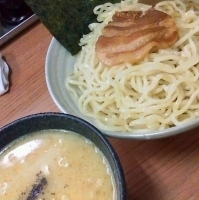 「カレーつけめん（数量限定）（1辛）+ライス」@らーめん マルダイの写真