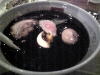 「焦がし醤油【850円】、味付け玉子【100円】」@西麻布 五行の写真