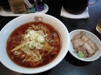 「和風冷やしラーメン」@喜多方ラーメン 坂内 浅草店の写真