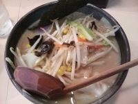 「味噌ラーメン中盛り（830円）」@らーめん えびぞうの写真