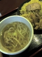 「肉汁 塩つけ麺」@流星ラーメンの写真