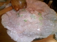 「味噌ちゃーしゅーダブル 背脂・・・4（超ギタギタ!）」@チャッチャ系らーめん もん吉の写真