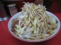 「大ラーメン 700円（やさい、にんにく、からめ）」@ラーメン二郎 小岩店の写真