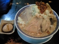 「ふじ麺+小ブタ+味玉子（クーポン） / 680+150円」@匠神角ふじ 柏店の写真