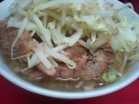 「小豚（ヤサイニンニクカラメ）700円」@ラーメン二郎 小岩店の写真