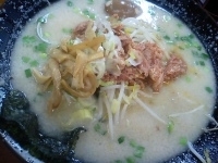 「ホルモンメン（750円）」@貴生 奥戸店の写真