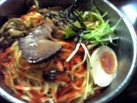 「つけ麺 辛味仕立て（大盛）」@AFURI 恵比寿の写真