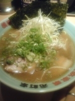 「ネギラーメン」@横浜家系 元町家の写真