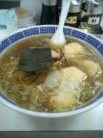 「海老ワンタンメン」@支那そば いしはらの写真