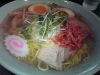 「塩海山らーめん、チャーハンセット」@麺屋 海山の写真