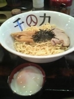 「油そば（大盛）（600円）+温玉（100円）」@油そば専門店 万人力の写真