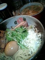 「特製つけ麺」@つけ麺 椿の写真