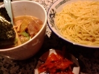 「つけ麺大（渋谷型）440g 800円」@元祖脂そば 背脂醤油 のあの写真