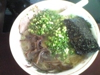 「博多ラーメン 680円」@九一麺 国分寺支店の写真