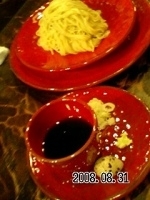 「鶏節の冷しザルらぁ麺」@ちゃぶ屋 本店の写真