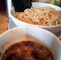 「つけそば（￥730）+大盛り（￥70）・極太麺」@和風汁そば じゃんずの写真