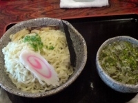 「つけめん（大盛り） 1080円」@本格手打ちらーめん   竜馬の写真