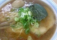 「醤油ラーメン+名古屋コーチン味付卵」@支那そば 彩華の写真