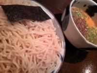 「夏期限定 焦葱カレーつけ麺 850円 大盛 100円」@節骨麺たいぞう 池袋本店の写真