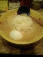 「チーズラーメン」@九十九とんこつラーメン 恵比寿本店の写真