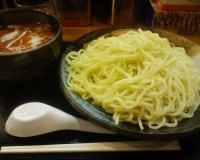 「辛味噌つけ麺（大盛）」@つけ麺屋 のぶなが 北口店の写真