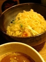 「カレーつけめん」@燈の車の写真