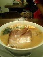 「特製味噌ラーメン+バカ豚チャーシュー+半熟味付玉子」@寳龍 亀戸店の写真