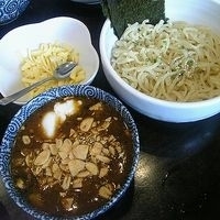 「スープカレーつけ麺普通盛（1日限定10食）+辛さ1番+チーズ+ニ」@スープカレーのハンジローの写真